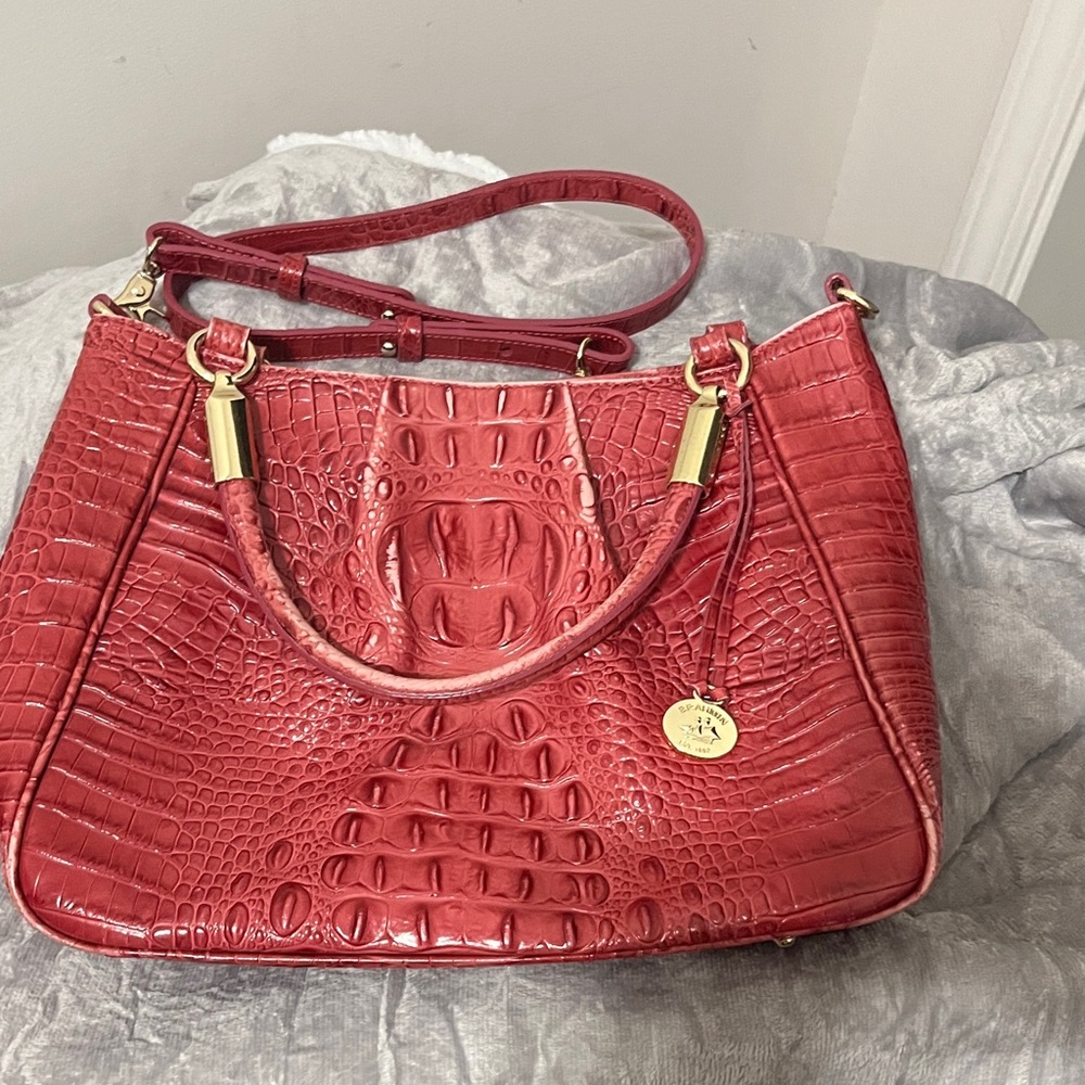 Brahmin Ruby Cherry Tree Melbourne Satchel Bag - image 4